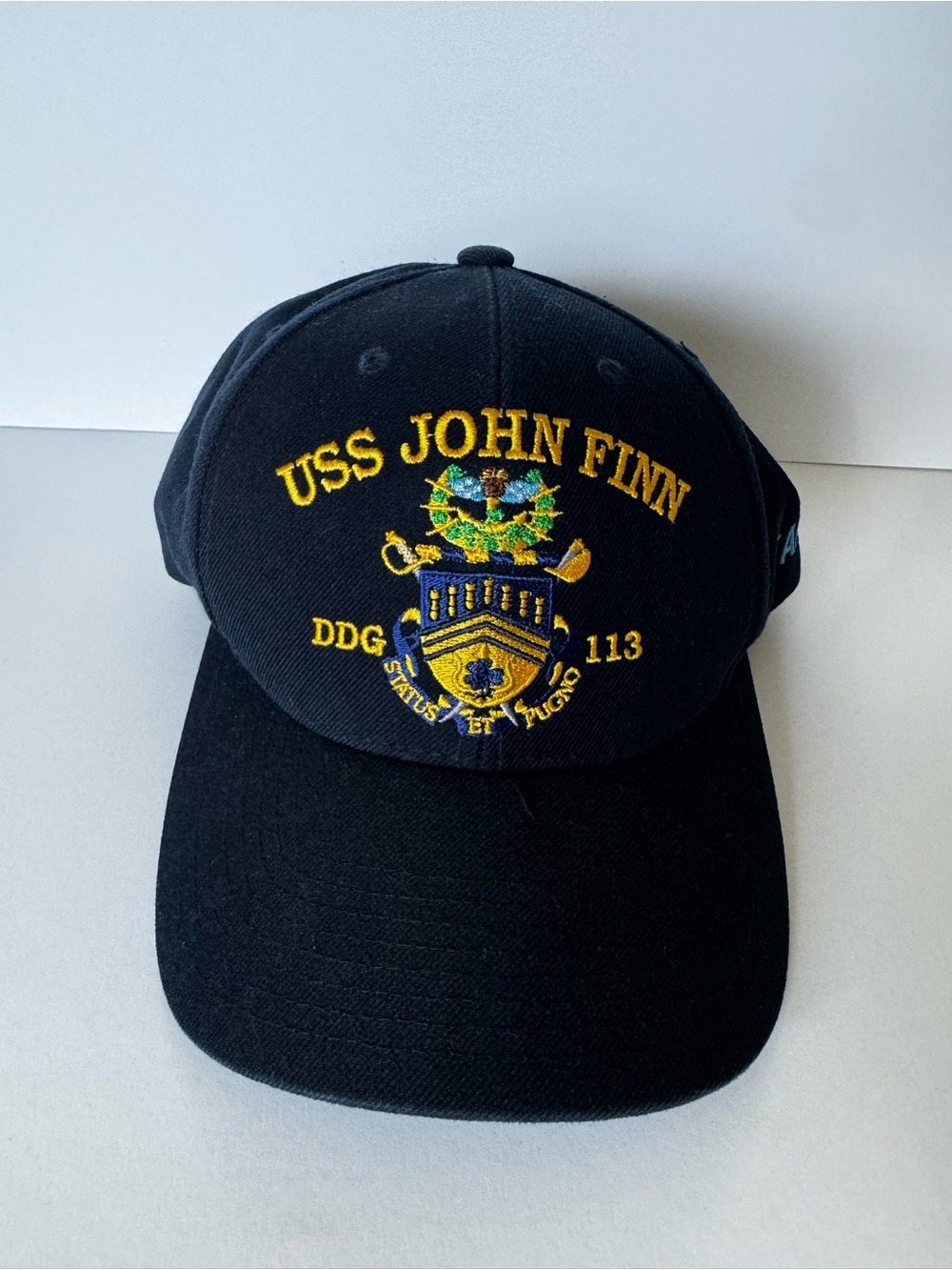 USS John Finn DDG-113 CHENG Officer Cap Hat The Corps Military Collectible Navy